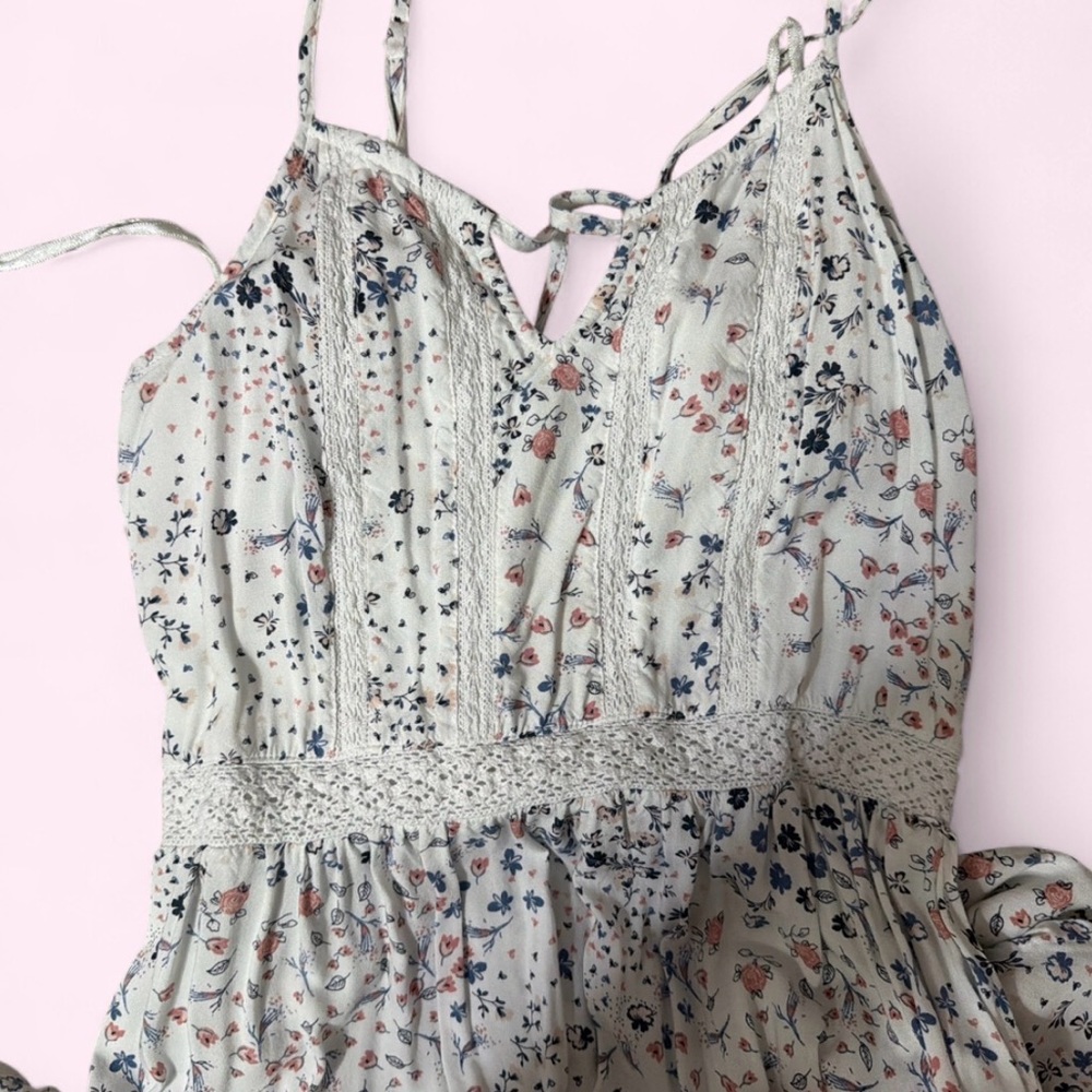 Floral Spaghetti Strap Dress